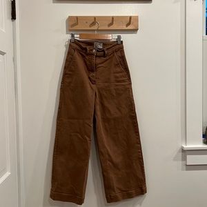Everlane Cropped Wide Short Pants